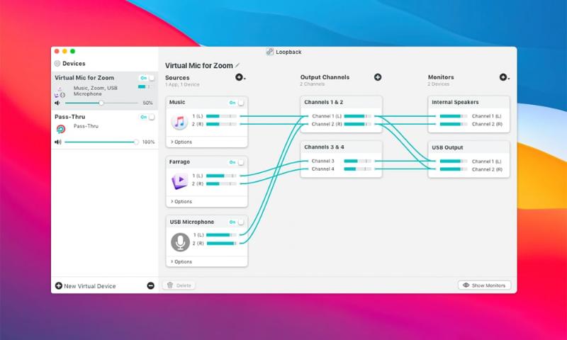 Mac音频跳线软件：Loopback | ZLX STUDIO